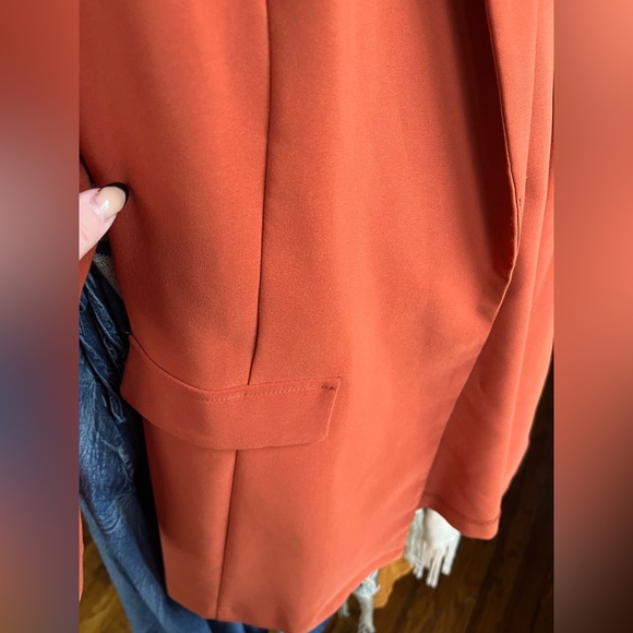 Chic Il Cicerone Burnt Orange Blazer - Picture 6 of 9